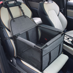 Cojín de <span class=keywords><strong>coche</strong></span> de Material Oxford <span class=keywords><strong>para</strong></span> <span class=keywords><strong>perros</strong></span>, funda de asiento de seguridad <span class=keywords><strong>para</strong></span> mascotas con bolsa colgante de malla en el interior <span class=keywords><strong>para</strong></span> nido de perro - Product Image 1