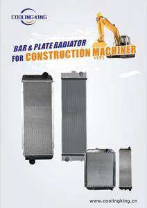 <span class=keywords><strong>Radiateur</strong></span> de système de refroidissement pour engins de chantier le plus vendu pour Kobelco SK160LC DYNAMIC ACERA (2000-2003). P/N2452U384F1 - Product Image 6