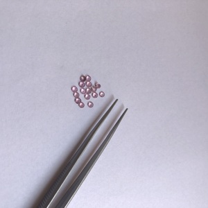 Piedra preciosa suelta de corte redondo facetado de turmalina Rosa Natural de 1,5mm, el mejor precio al por mayor, proveedor a granel del fabricante, piedra Real - Product Image 1