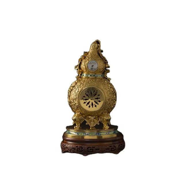 Horloge sur pied personnalisée cuivre art luxe antique plancher antique horloge royale antique