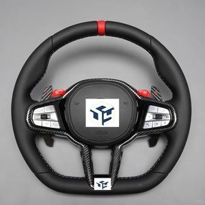 Volante de Fibra de Carbono para <span class=keywords><strong>BMW</strong></span> Serie 3 5 F10 F30 F90 F01 F12 M3 Z4 X1 X6, <span class=keywords><strong>Precio</strong></span> de Mayoreo Directo de Fábrica - Product Image 4