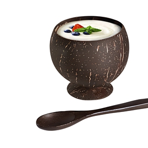 Wholesale Eco2go Vietnam Wood Drinking <b>Cup</b> & Bowl 400ml Small Size High Quality Eco-Friendly Made in Vietnam - Product Image 1