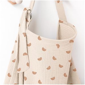 Nouvelle couverture d'allaitement en mousseline pour l'allaitement Respirant Intimité avec décolleté en arc pour maman <span class=keywords><strong>Tablier</strong></span> d'allaitement multi-usage en coton doux - Product Image 6