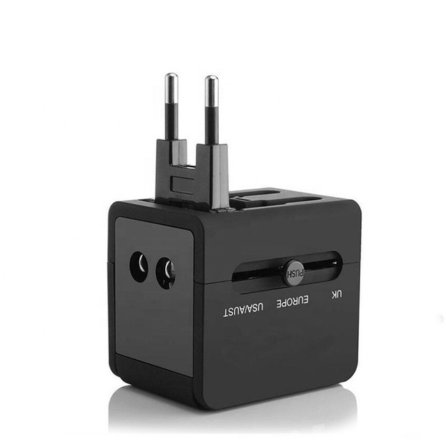 Cantell Universal Adapter Type C Travel Charger Usb Adaptor EU AUS UK US Plug Socket
