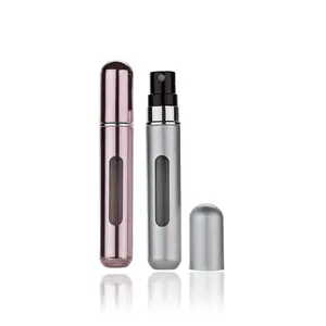 Groß Verkauf 6ml 8ml Aluminium Zerstäuber Nachfüllbar Glas Parfüm Spray Flasche