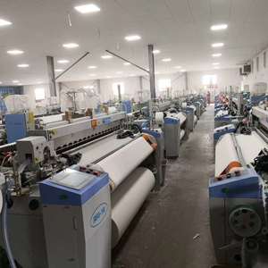 Tela de algodón 100% orgánico natural, color blanco, alta calidad - Product Image 5