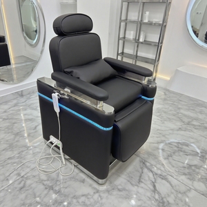 Sillas <span class=keywords><strong>de</strong></span> Lavado <span class=keywords><strong>de</strong></span> Cabello con <span class=keywords><strong>Masaje</strong></span> <span class=keywords><strong>de</strong></span> Cabeza, Spa, Champú Multifuncional Eléctrico, Silla Reclinable <span class=keywords><strong>de</strong></span> Cuero Sintético - Product Image 3