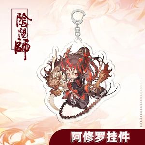 Llavero Acrílico de <span class=keywords><strong>Anime</strong></span> <span class=keywords><strong>Onmyoji</strong></span>, Figuras de Cosplay, Llavero Transparente, Amuleto Retro, Decoración para Bolsos, Coche y Hogar - Product Image 2