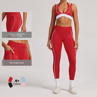 Pantalones de Yoga YZG de Secado Rápido, Cintura Alta y Gruesos, con Bolsillos, Control de Abdomen, Leggings Deportivos para Mujer