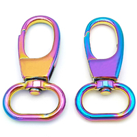 Ivoduff Accessoires Métalliques pour Sacs à Main : Mousqueton Pivotant à Gâchette pour Sangles de Sacs en Cuir, Ceintures et Sangles en Tissu