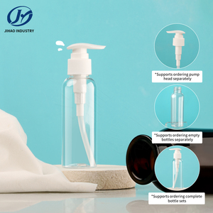 Botella de Plástico PET Vacía de 100 ml, Tipo Boston, con Bomba de PP, Serigrafía, para Champú, Loción, Cuidado de la Piel, Envase Cosmético, Color Personalizado - Product Image 4