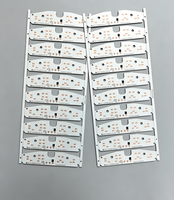 PCB en aluminium LED personnalisé, 1,2 mm, cuivre 35 UM, fichier Gerber acceptable, MCPCB OEM