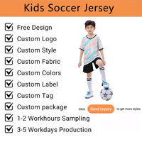 Maillots de Football Sublimés Personnalisés Haute Qualité à Séchage Rapide pour Enfants - Tenues de Football
