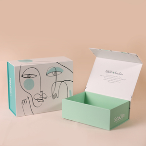 Wholesale Custom Logo Luxury Gift <b>Box</b> for Wedding Dress Folding Magnet Magnetic Lid <b>Foldable</b> <b>Box</b> Small Paper <b>Box</b> Packaging - Product Image 1