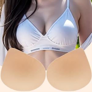 JINHONG JHL622 Push-Up senza cuciture Push-Up imbottitura per reggiseno <span class=keywords><strong>morbido</strong></span> traspirante a forma di goccia per abbigliamento costumi da bagno e Bikini - Product Image 2