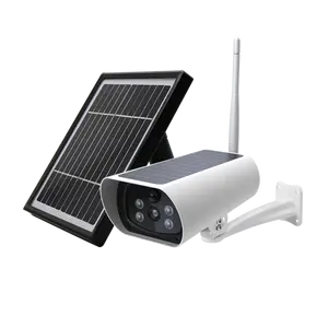 4MP Y9SL 4G Système de caméra de sécurité à domicile extérieure Caméra de surveillance solaire sans fil Caméra solaire à vision nocturne étanche