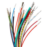 Câble Textile haute température 12 AWG cuivre étamé 600V 200 isolation en Fiber de verre Silicone utilisation souterraine personnalisée