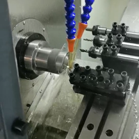Machine combinée de fraisage tournant KX36J-R600, tour Cnc, 3 axes, traitement toro, plusieurs Types de matériaux
