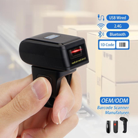 Lector de Códigos de Barras Portátil Industrial 3300, Mini Escáner Inalámbrico USB 1D 2D QR, Certificado ROHS, para Almacén, en Stock