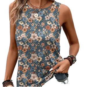 Débardeur court décontracté sans bretelles pour femme, été 2025, uni, respirant, sans manches, coupe ajustée, confortable et élégant - Product Image 4