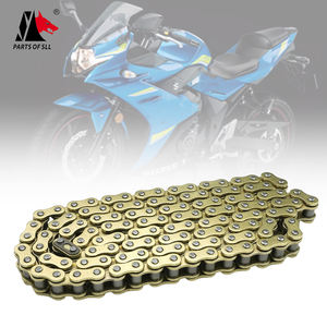 Цепочка для модификации и модернизации мотоцикла, Золотая сальник 428HO, утолщенная и Высококачественная цепь для мотоцикла - Product Image 1