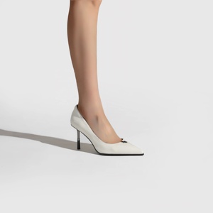 Chaussures élégantes <span class=keywords><strong>pour</strong></span> femmes, talons hauts d'été, plateformes respirantes, bout pointu fin, boucle métallique coréenne, confortables et élégantes - Product Image 4