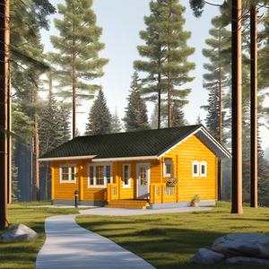 2017 Maison en bois préfabriquée écologique <span class=keywords><strong>Chalet</strong></span> en bois étanche pour villa-pour chambre à coucher, salon ou abri d'auto - Product Image 1