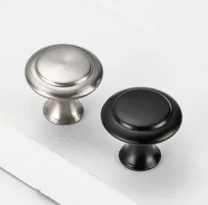 Mushroom Shape Cabinet Drawer Pull <strong>Knob</strong> Stainless Steel Cabinet Round Single Hole <strong>Door</strong> Handle <strong>Knob</strong> - Product Image 4