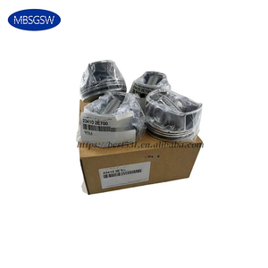 Accesorios coreanos duraderos de alta calidad para coche, juego de anillos de pistón de aleación de aluminio para Hyundai Kia 23410-2E700 230412E700 - Product Image 1