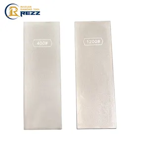 RUIZUAN 400 800 1000 1200 Grit Double-Sided Diamond Cbn Sharpening Stone Electroplated Diamond Knife Sharpening Polishing Stone