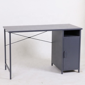 Scandinavian phong cách phòng ngủ kim loại bàn thép cơ sở giao diện điều khiển Bảng với ngăn kéo - Product Image 1