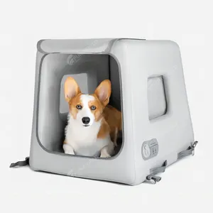 Funworldsport travel kennel pet carrier portable inflatable soft dog crate for outdoor and travel crate kennel