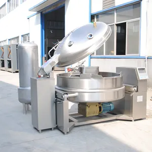 Edelstahl Milch Mawa industrielle Dampf mantel Kessel Obst Marmelade Herstellung Maschine