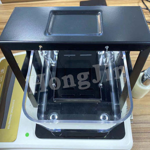 เครื่องวัดความหนาแน่นของของแข็งความแม่นยำสูง เครื่องวิเคราะห์ความหนาแน่นของยางแบบอิเล็กทรอนิกส์ เครื่องทดสอบความหนาแน่นของของเหลวแบบดิจิตอล - Product Image 4