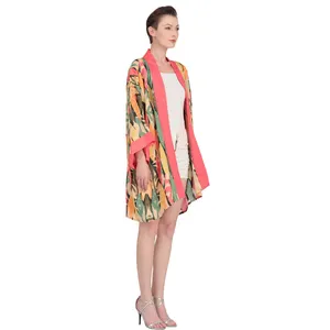 Kimono Maker Custom Designs Printed Kimono Robe Dress