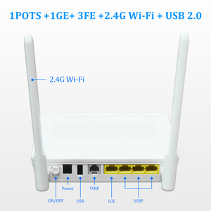 Routeur Modem FTTH Compétitif Hg8546m Xpon Gpon <span class=keywords><strong>Epon</strong></span> 1GE+3FE+1VOIP+2.4G WIFI 5dB, ONT/ONU Eg8141a5 avec WiFi - Product Image 2