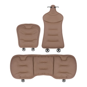 Coussin de dossier de siège toutes saisons en cuir nappa pour Mercedes-Benz BMW Passat Cars Coussin de siège de voiture à ventilation respirante d'été - Product Image 1