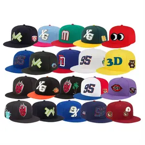 Cappelli con LOGO personalizzati per uomo ricamati originali de beisbol 6 pannelli sportivi Snapback Gorras al por mayor cappellini da baseball