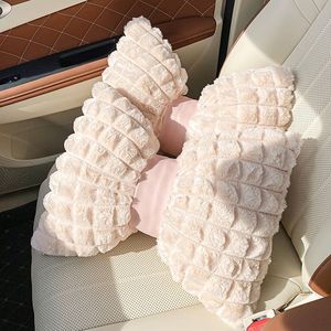 Car Headrest And Lumbar Support U Shape Polyester Cotton Ergonomic For <b>Back</b> Four Seasons Anime Cartoon Seat <b>Cushion</b> Pair - Product Image 2