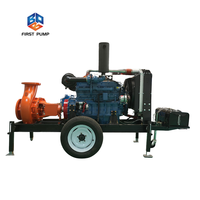 Pompe à eau à moteur diesel haute efficacité de 6 pouces pour les systèmes d'irrigation agricole