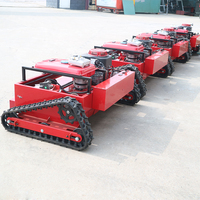 2025 DZR pabrik nol putaran SLPoe mesin pemotong rumput 1070mm lebar pemotongan harga rendah mesin pemotong rumput Crawler untuk DIY