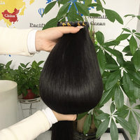 Extensions de cheveux brésiliens Remy double trame, 10-30 pouces, 12A, cheveux vierges bruts, cuticules alignées, extensions invisibles à clipser
