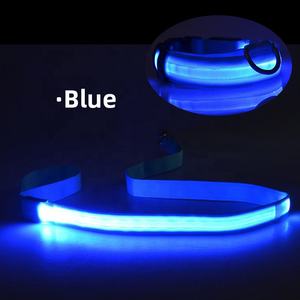 Grosir tali dan kerah anjing dapat diatur kedip bercahaya isi ulang USB keamanan malam dengan Led - Product Image 6