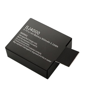 Batería de polímero de litio de 900 mAh SJ4000 para cámara de acción deportiva SJ4000, certificación CE RoHS, venta al por mayor, celdas de alta calidad - Product Image 1