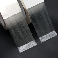 Rouleau de ruban adhésif double face acrylique sensible à la pression 6mm mesure le matériau de tissu de masquage résistant à la chaleur