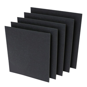 Nuevo Diseño, Cartón Negro Anti-Encurvado de una Cara, Recubierto, de 180g-500g, con Pulpa Mixta, para Marcos de Fotos y Manualidades con Velas - Product Image 1
