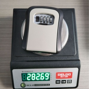 CJSJ Password Key <b>Box</b> 115x95x40mm Wall Mounted Aluminum <b>Storage</b> For Home Office Use - Product Image 5