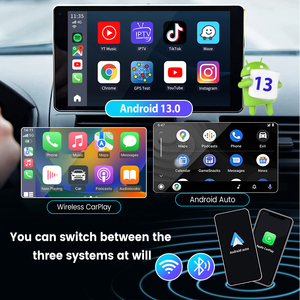 CarlinKit Android 13, Carplay y Android Auto Inalámbricos, Caja Carplay con IA, Dongle Inalámbrico, <span class=keywords><strong>IPTV</strong></span>, Reproductor de Video Netflix, 64G 128G - Product Image 3
