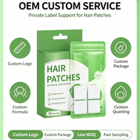 Patch capillaire botanique OEM, formule personnalisée, emballage sur mesure et échantillons disponibles