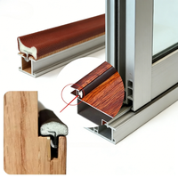 Bande d'étanchéité en aluminium PU pour porte, joint d'étanchéité insonorisant, imperméable, durable, personnalisable, de haute qualité, accessoires pour portes et fenêtres CE